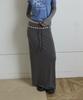 Eine Drawstring Skirt (Beige)