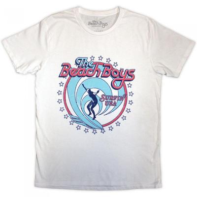 The Beach Boys Unisex Volwassen Surfin USA Cirkel T-shirt