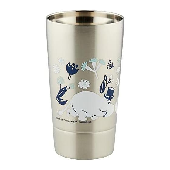 Yamaka Shoten MOOMIN Stainless Steel Tumbler Double Structure 350ml Snufkin Moomin Goods Scandinavian Mother s Day Present Tableware Gift Wedding
