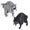Schreibtisch-Büroaccessoires 3D-gedruckte Waschbär-Figur, Niedliche Waschbär-Statue, Lustiger Schreibtisch-Begleiter, Kleine Raumdekoration Tier-Sammlerfigur für Zuhause