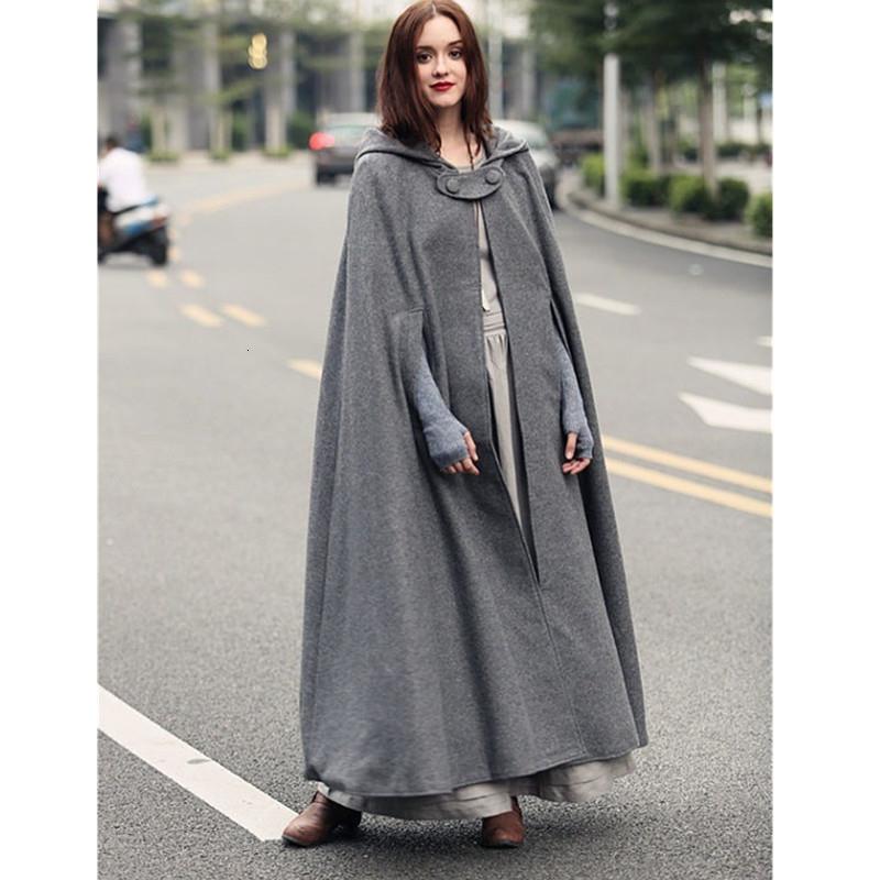 Cosplay Vintage Medieval Gothic Hooded Cloak Thin Coat Women Vampire Devil creed Capes Pirate Robes Halloween