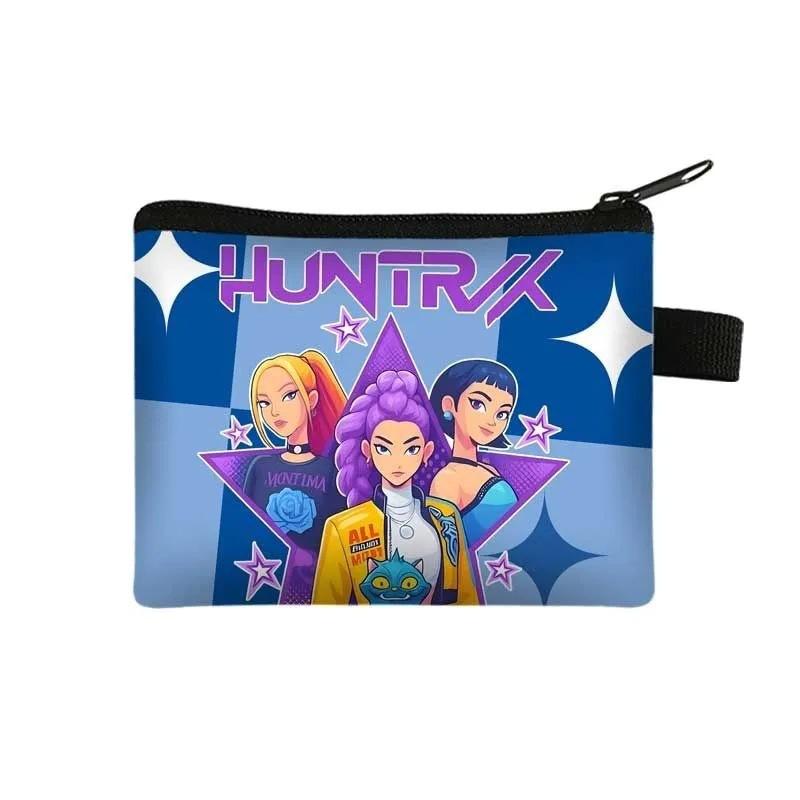 Witch Hunters Change Bag Coin Storage Bag Wallet Short Portable Key Card Bag Cartoon Bag