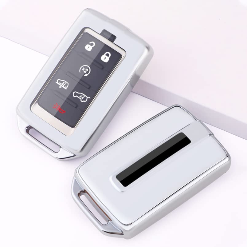 SANRILY Jeep Key Case, Key Holder, Key Cover, Key Protection, New Model JEEP Grand