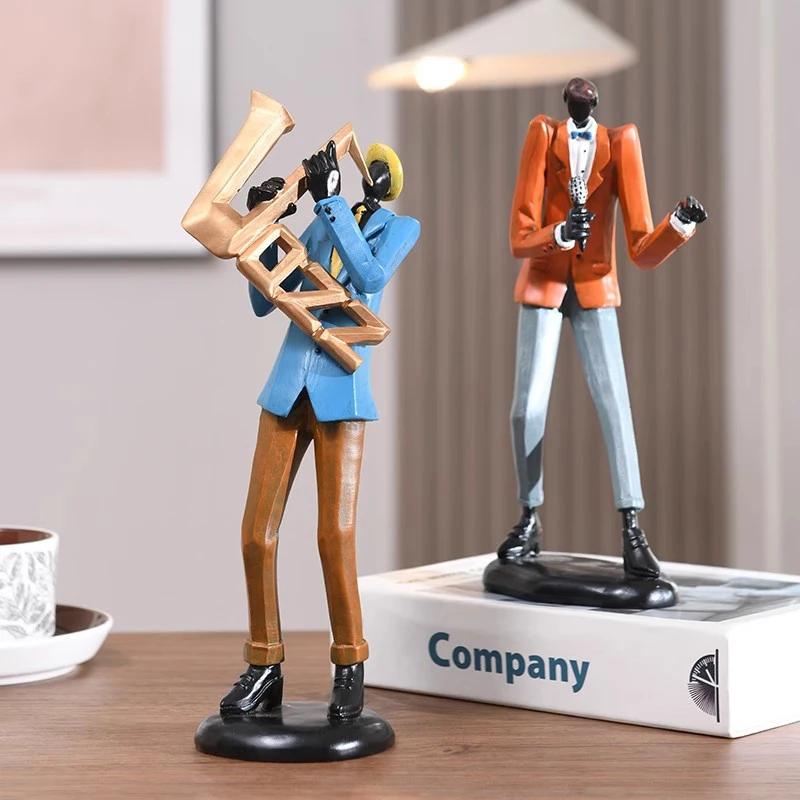 Elegant Music Figurines Decoration Figurines Anime Accessories Home Decor Miniatures Valentines Day Gift Miniatures Interior