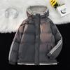 Large-sized Cotton-padded Clothes for Men In Autumn and Winter Casual Men's Thickened Clothes Cotton-padded Jackets with Hats and Warm Outerwear