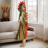 Dinosaur Cape Dragon Hooded Cloak Boy Girl Toddler Dressing Up Clothes Cosplay Halloween Costume Wizard Witch Cloak