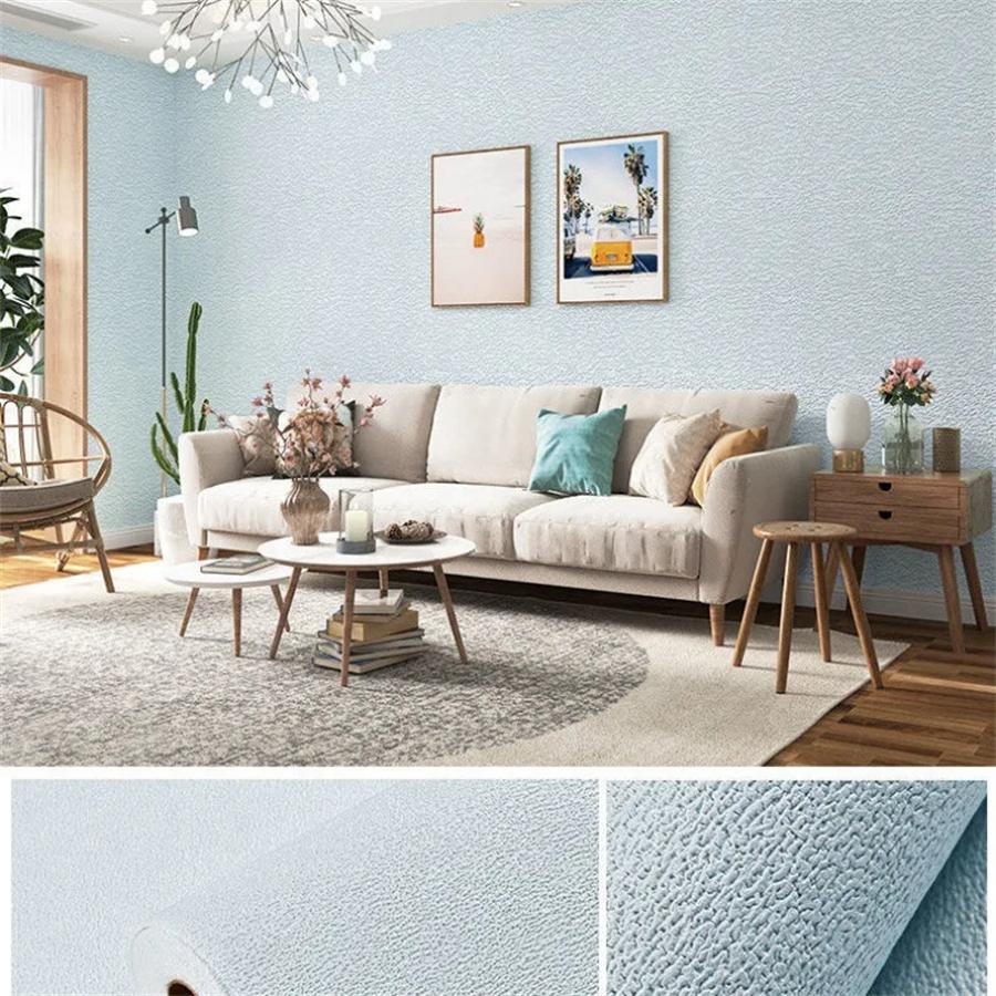0.5mx2.8/10m 3D Wall Sticker Wallpaper Self-Adhesive Waterproof Wall Covering Panel for Living Room Bedroom Bathroom Home Decor