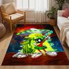 Space Adventure With Friends Themed Anti-Slip Rugs - Polyester Home Decor, Suitable for Bedrooms, Living Rooms, Doorways, Studios, and Decorations