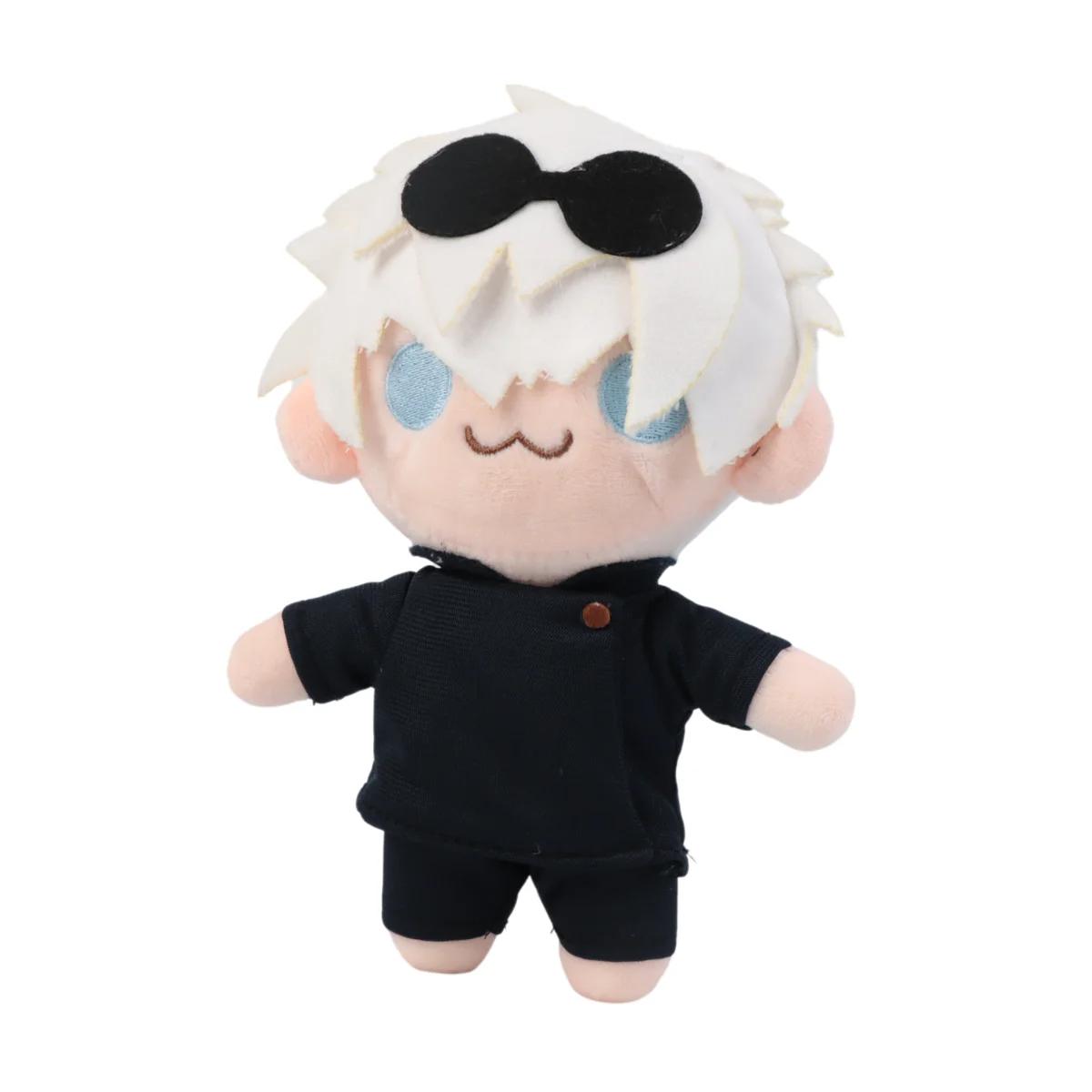 Anime Jujutsu Kaisen Plüschtier Yuji Itadori Gojo Satoru Fushiguro Megumi Inumaki Toge Stofftiere Geburtstagsgeschenk (23cm)