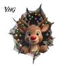 Christmas Wall Murals Stickers, 3D Holiday Decals for Living Room Bedroom And Party Decor Decor, Removable PVC Festive Art Home Entrance Classroom