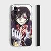 CODE GEASS Lelouch Of The Rebellion Animation Phone Case For IPhone 17 Air 16 15 14 13 Pro Max 11 12 Black Silicone Cover