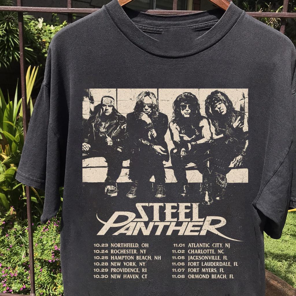 STEEL PANTHER FALL 2025 TOUR Gift For Fan S to 5XL T-shirt K916