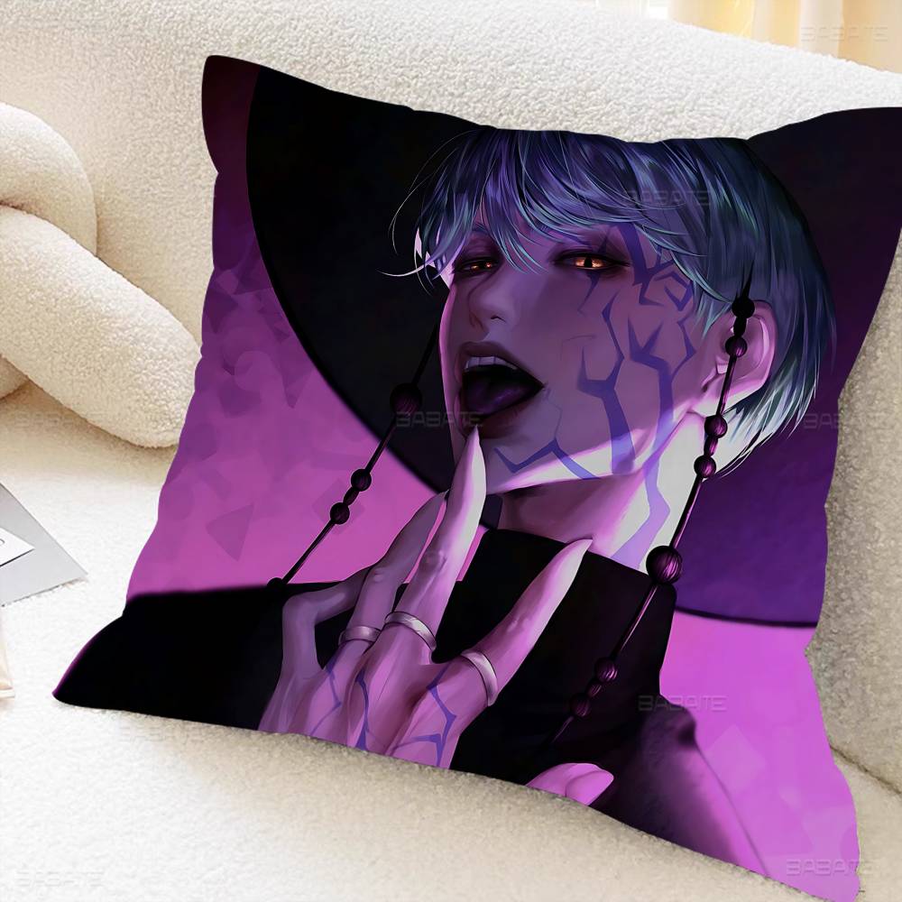 Anime KPop Saja Boys D-Demon H-Hunters Pillow Cushion Cover Pillowcase Living Room Sofa Home Decor Customized