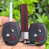 Silicone Remote Key Cover For Ford Fiesta Mk7 Mk5 Mk6 Mondeo Focus 2 Mk2 Transit Ka Fusion C-MAX S-MAX Keychain Car Key Case