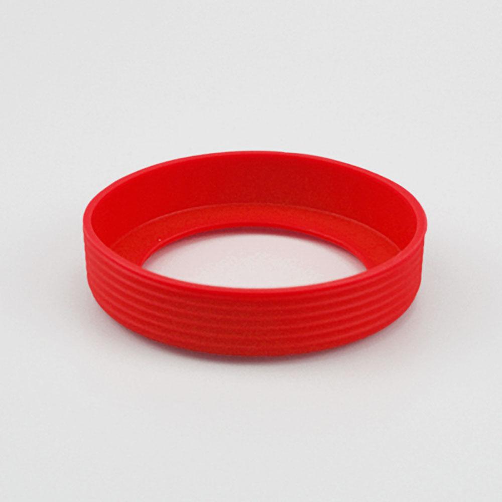 Silicone world 7.8CM Silicone Cup Sleeve Water Cup Mat Sheath Bottom Ring Wear Resistant Shatter Resistant Bottom Cover Coaster