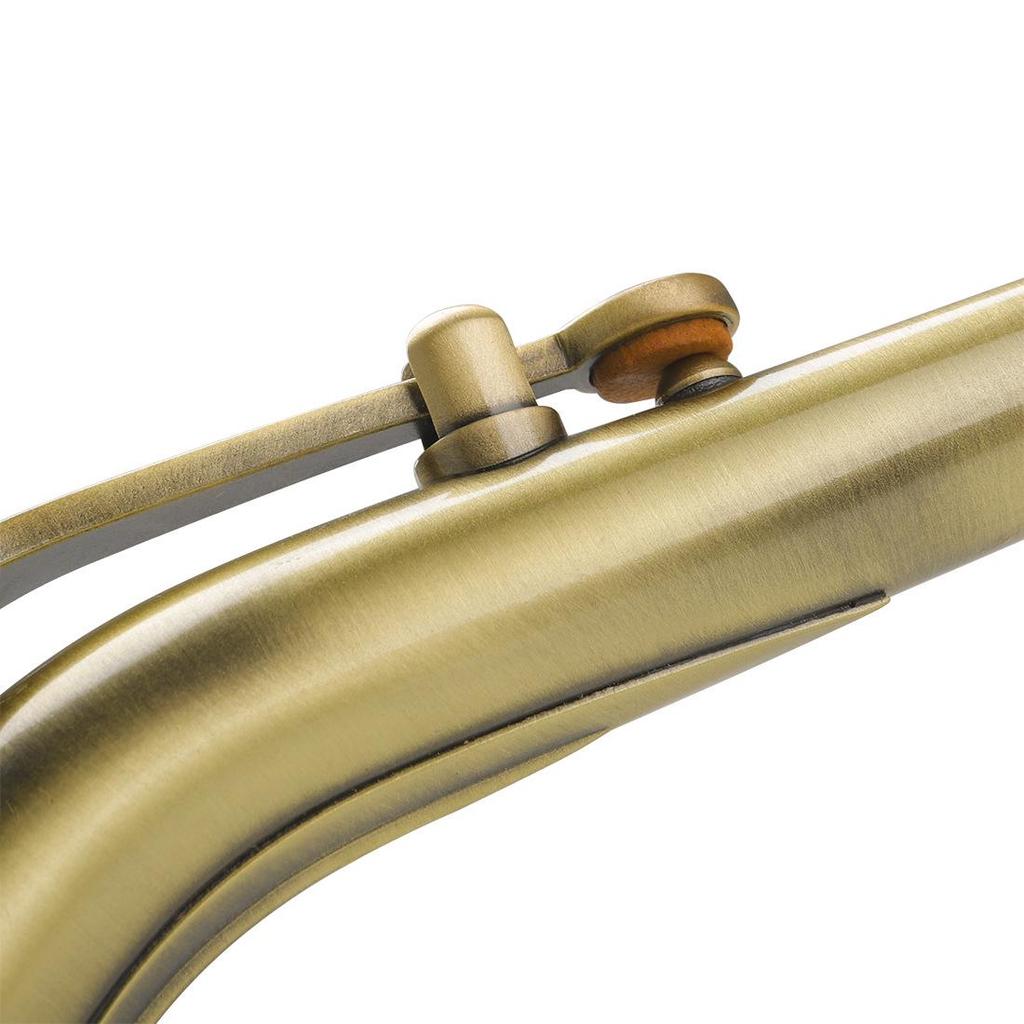 Antique Brass E Flat Alto Saxophone Curved Neck Tube Mouthpiece Accessory