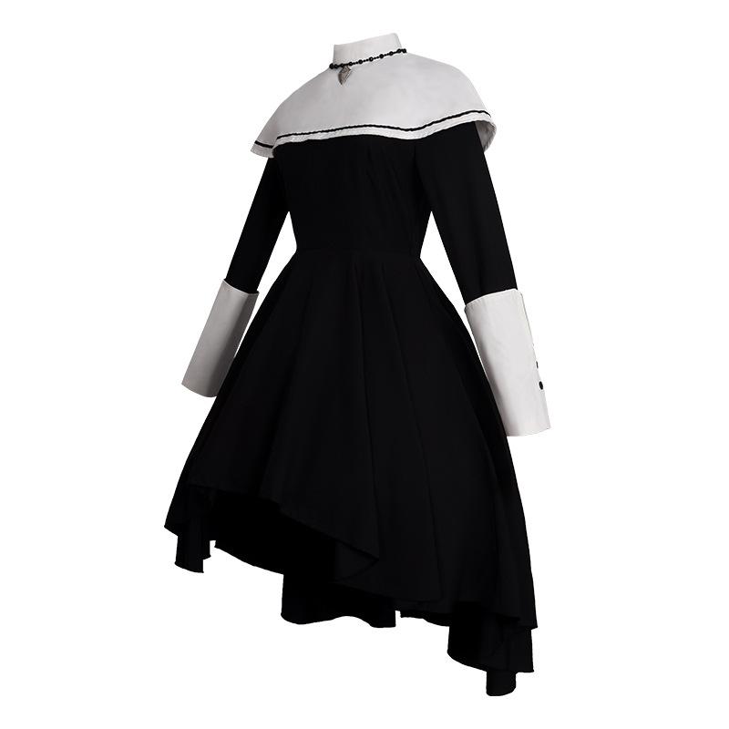 Project  Asahina Mafuyu Cosplay Costume Halloween Christmas Role Pjsk Cos Mooyiyi Cos S-xl Black Sexy Dress Cute Skirt