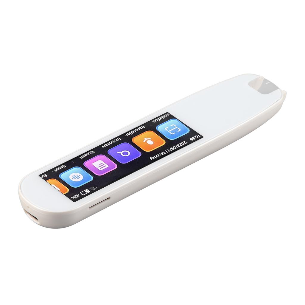 Scanning Translator Smart WiFi 2.99in Touchscreen 131 Online Voice Translation Offline Translation Dictionary Recording Scan Reader Pen