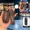 Zinc Alloy Style Leather Car Key Case Cover Protection Shell For Kia Sportage Ceed Xceed Sports K5 Seltos 2019 2020 2022 2023