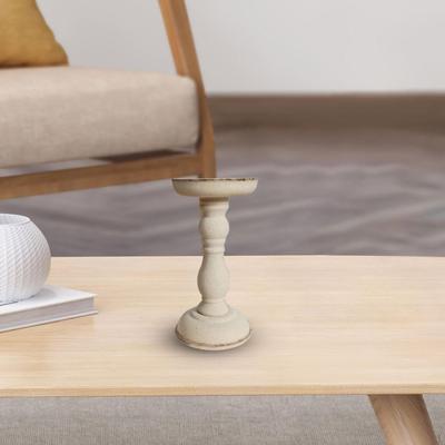 Bougeoir en bois élégant pour la décoration intérieure et les événements