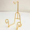 Metal Tea Cup Storage Rack Decorative Saucer Holder Kitchen Cup Organizer  Home Kitchen
