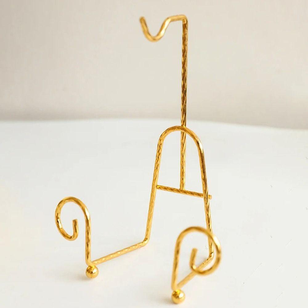 Metal Tea Cup Storage Rack Decorative Saucer Holder Kitchen Cup Organizer  Home Kitchen