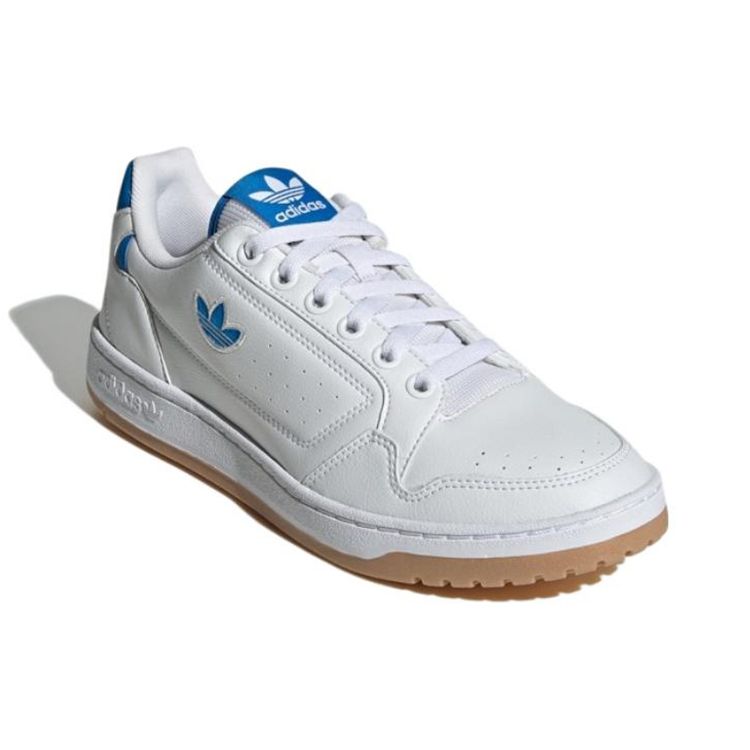 Adidas NY 90 White Bluebird Gum Women Sneakers Cloud-White Blue-Bird GW1411
