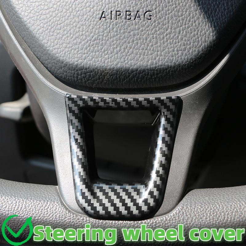 For Volkswagen VW Passat B8 Tiguan Golf 7 MK7 7.5 2013- ABS Car Steering Wheel Panel Decoration Cover Trim Sticker Acc.
