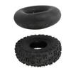 4.10‑4 Tire and Inner Tube Set Rubber Inflatable for Wheelbarrows Snow Blowers Pressure Washers