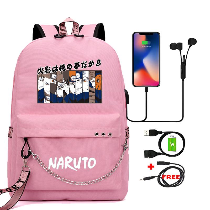 Anime Bookbag Teenage Backpack Unisex School Bag for Boy Girl Cartoon Printing Laptop Bagpack Back To School