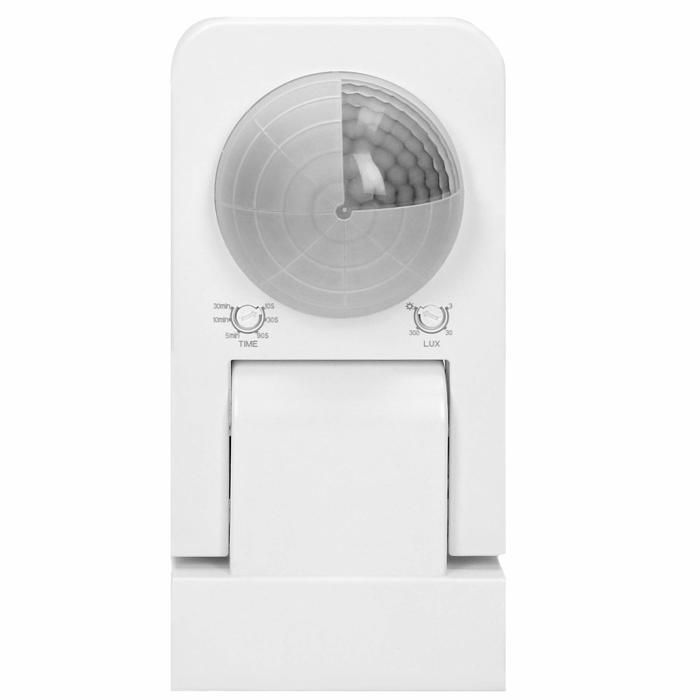 Détecteur de mouvement - orno - cr-259/w - infrarouge - étanche ip65 - 360°