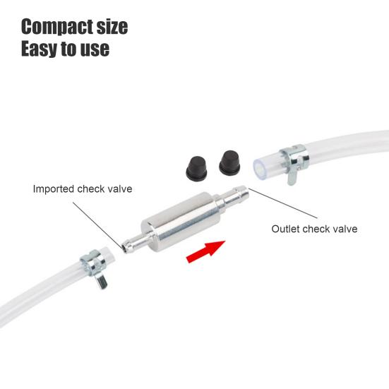 Tubo Spurgo Freni Kit Spurgo Liquido Freni Universale Facile da Usare Auto Moto Valvola di Ritegno Monodirezionale Tubo Kit Attrezzi Spurgo