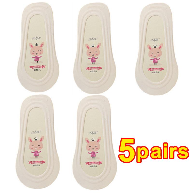 5 Pares Meias de Silicone Antiderrapantes Invisíveis No Show Verão Ultra-finas Respiráveis Meia Sapato Chinelos Meias de Seda de Gelo Corte Baixo Barco
