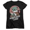 The Mandalorian & Grogu Womens/Ladies Sandwich Fitted T-Shirt