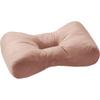Car Sleeping Aid, Sharming, for Car Camping, In-Car Napping, Pillow, Soft Microfiber Fabric, Brown Ivory, NZ316