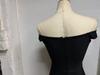 New Women's European & American One-Shoulder Strapless Bodycon Dress with Bandage & Pearl Details