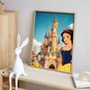 Disney Snow White and Castle Diamond Painting Mosaic Art Kit 5D Handmade Diy Gift Home Decoration