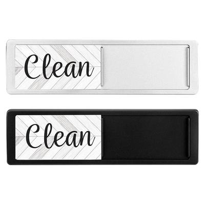 Dishwasher Clean Dirty Sign Cleanliness Tips Portable Dishwasher Magnet Indicator for Kitchen Organization Washing Machine
