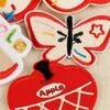 Fruit Embroidered Iron On Fabric Patches Adhesive Embroidery Appliques for Jackets Bag Hat Clothing Embellishments