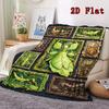 Insect Collection 2D Flat Pattern Flannel Blanket, High quality All Seasons, Home Decor, Warmth and Comfort, Perfect for Christmas Gifts.