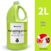 2L Acrylic Paint Bucket for Wall, Textile & Graffiti DIY Projects