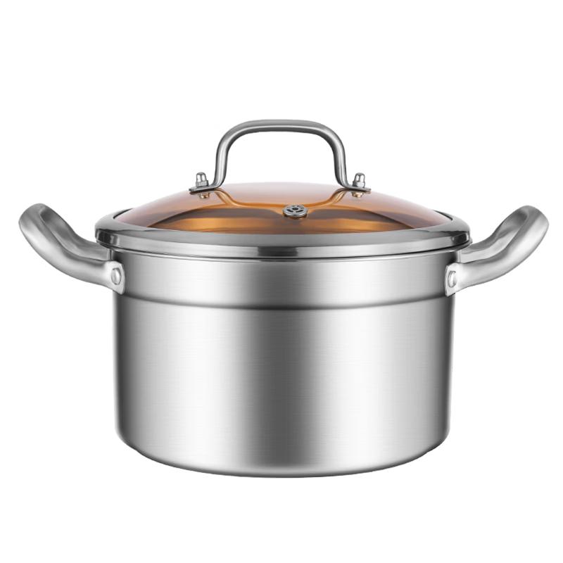 KOBACH 304 Stainless Steel Soup Pot with Lid