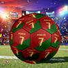 1 pz Pallone da Calcio Cristiano Ronaldo Taglia 5, Adatto per Partite di Allenamento/Allenamento per Tornei, Leggero e Resistente. cl7026