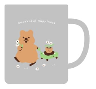 KiKi QUOKKA Heat-Resistant Glass Cup