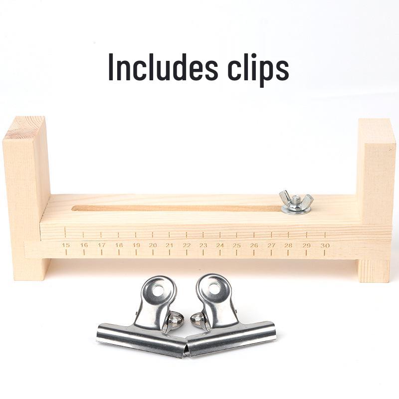 Handmade DIY Rope Weaving Tool: Suction Cup Rack with Solid Wood Frame, Drop-Resistant Plastic for Fixing and Crafting.
