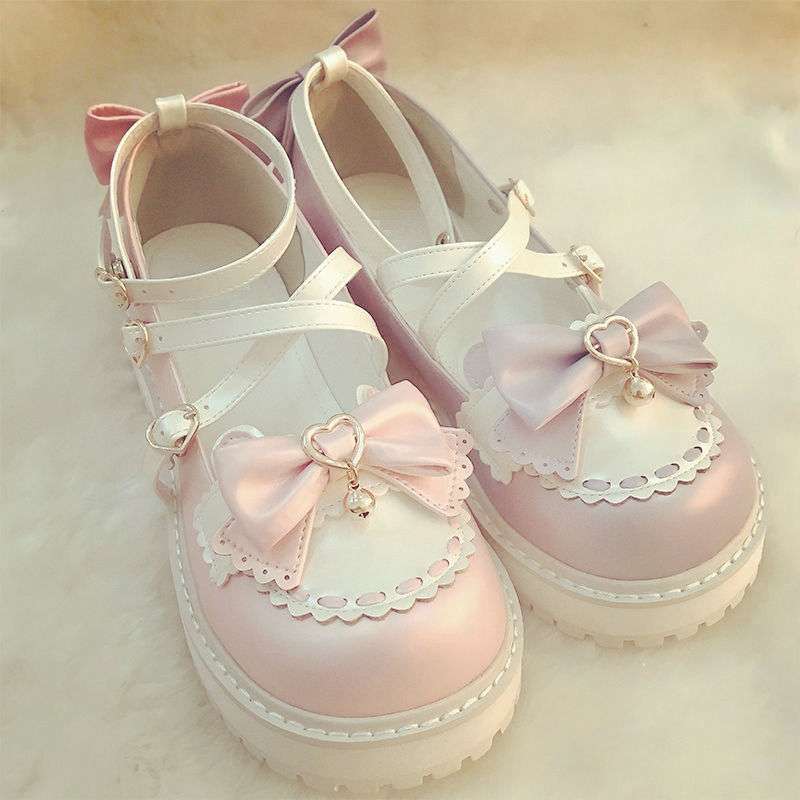 Lolita Lolita cute soft girl versatile college style JK uniform Mary Jane round head small leather shoes single shoes