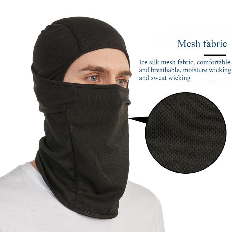Summer Outdoor Balaclava Face Mask Ski Mask for Men Women Full Face Mask Hood Snow Motorcycle Running Cold Weather