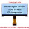 2.8" STN LCD Dot Matrix Display, Black & White, SPI Interface