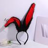 Halloween Long-Haired Rabbit Ear Lolita Headband - Fashionable Cosplay Accessory