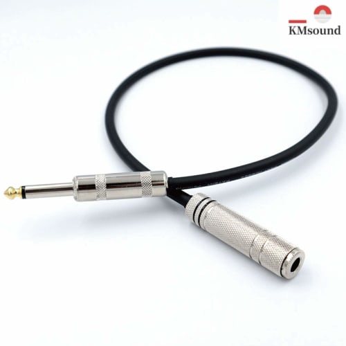 KM Sound MOGAMI 2524 Wireless Conversion Extension Patch Cable S-S50cm Made In Japan